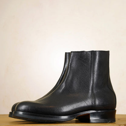 UNMARKED Diego Boots - Black Bison Leather