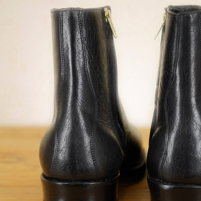 UNMARKED Diego Boots - Black Bison Leather