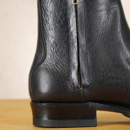 UNMARKED Diego Boots - Black Bison Leather
