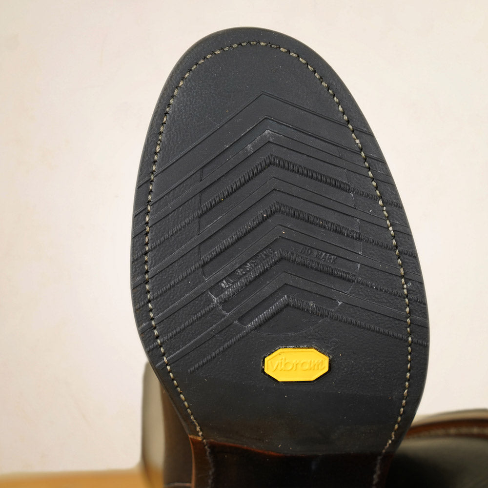 UNMARKED Engineer Boots - Black Holanda Bison Leather