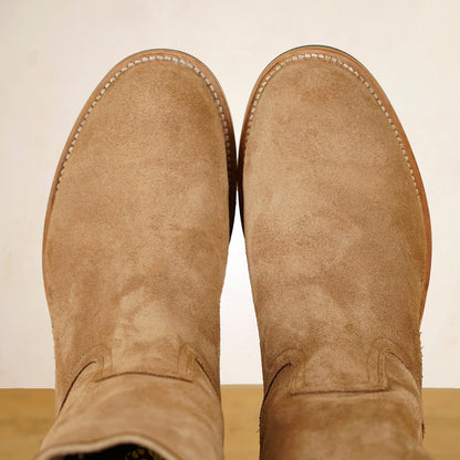 UNMARKED Lechuguera Boots - Dark Sand Suede