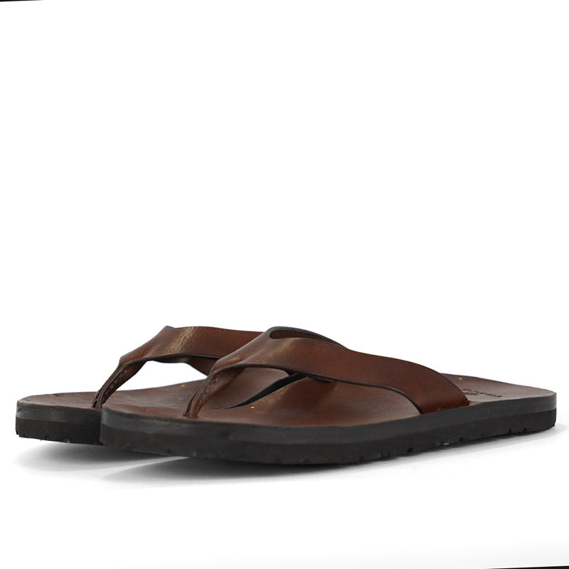 Vasco Marine Sandal Brown Leather