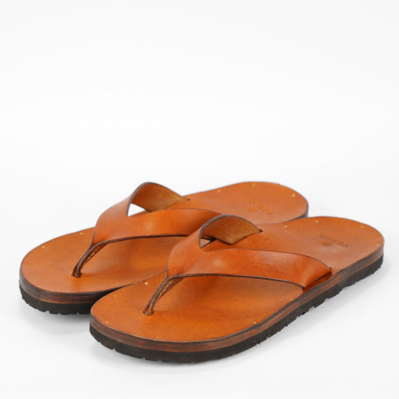 Vasco Marine Sandal Mustard Camel Leather