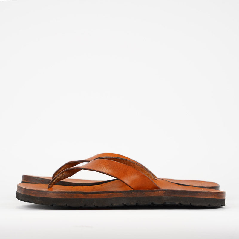 Vasco Marine Sandal Mustard Camel Leather