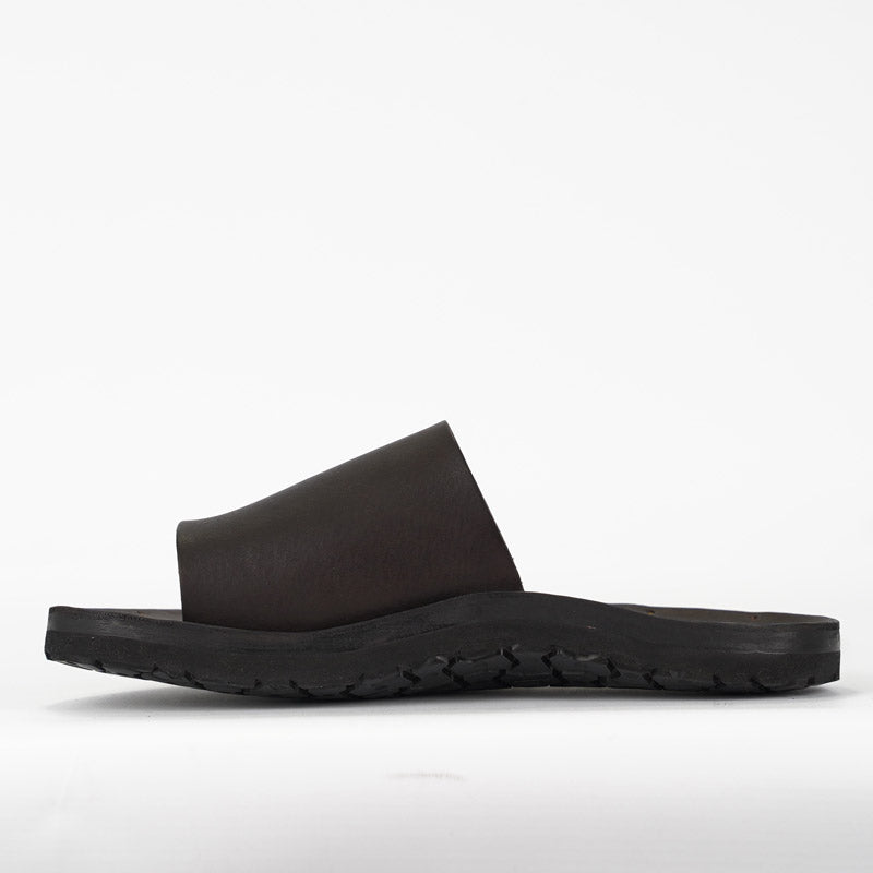 Vasco Travel Sandal Black Leather