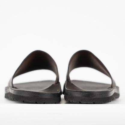 Vasco Travel Sandal Black Leather