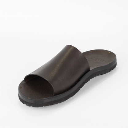 Vasco Travel Sandal Black Leather