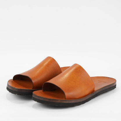 Vasco Travel Sandal Mustard Camel Leather