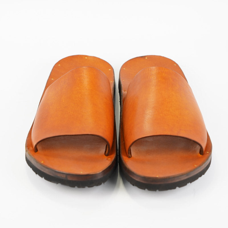 Vasco Travel Sandal Mustard Camel Leather