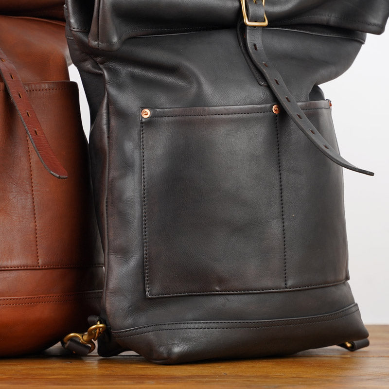 Vasco VS-205L Leather Roll Top Rucksack