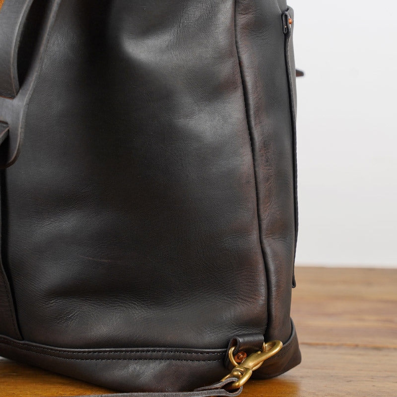 Vasco VS-205L Leather Roll Top Rucksack