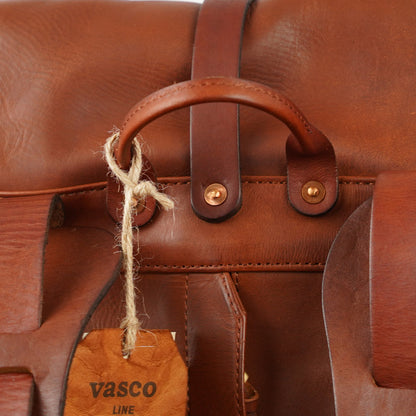 Vasco VS-205L Leather Roll Top Rucksack