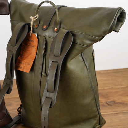 Vasco VS-205L Leather Roll Top Rucksack