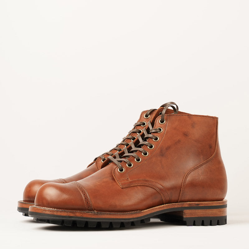 Viberg 2040 BCT Service Boots - Whiskey Regency Calf