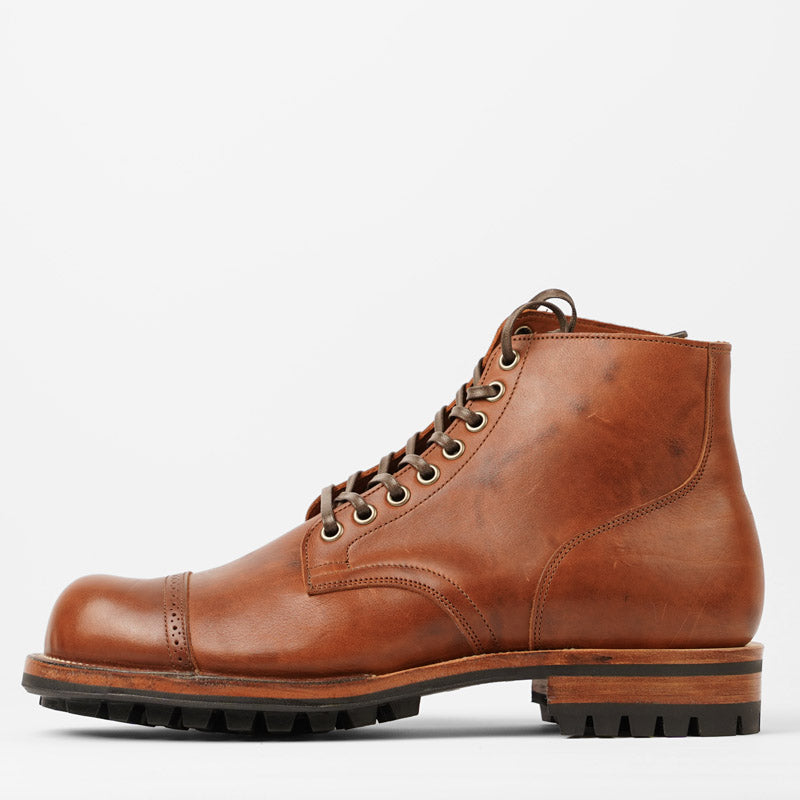 Viberg 2040 BCT Service Boots - Whiskey Regency Calf