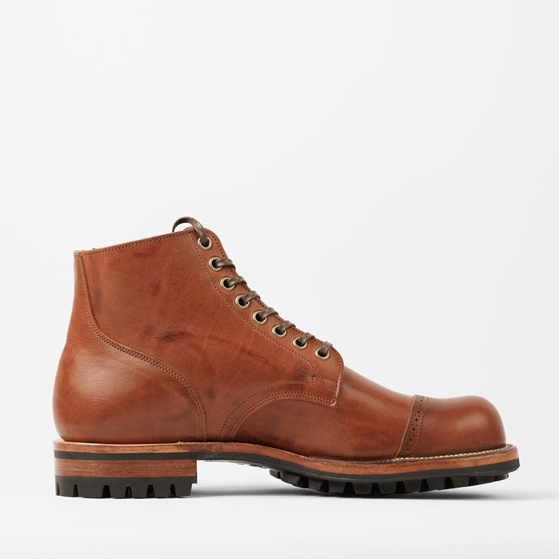 Viberg 2040 BCT Service Boots - Whiskey Regency Calf