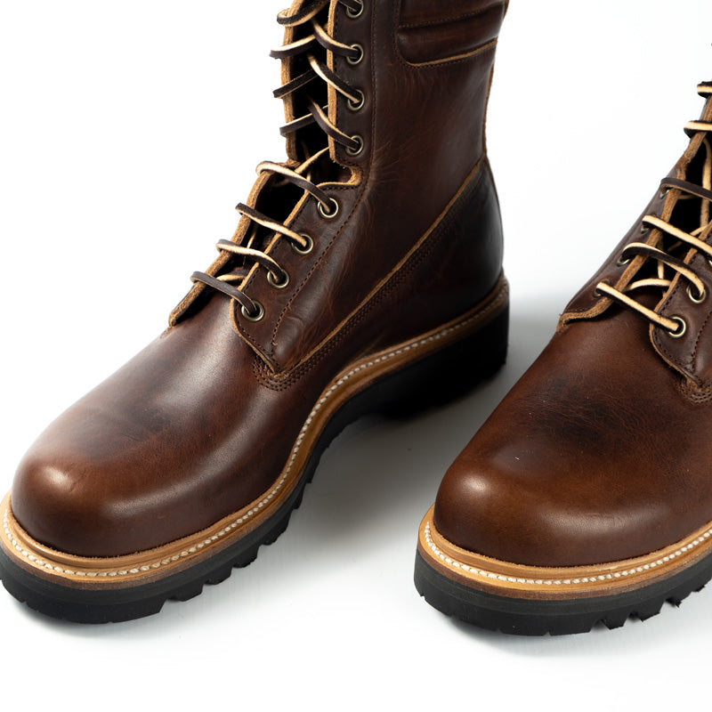 Viberg Short Hunter Dark Brown Rubber Essex