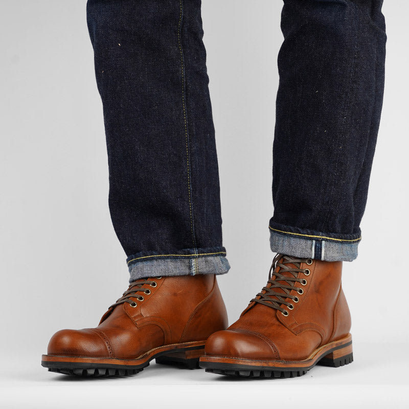 Viberg 2040 BCT Service Boots - Whiskey Regency Calf