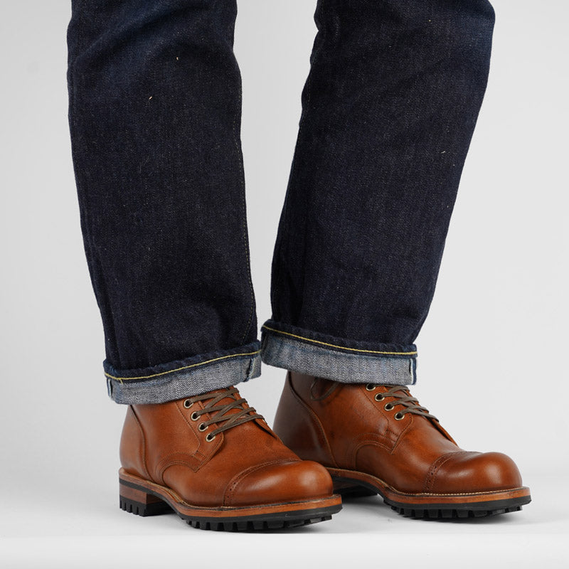 Viberg 2040 BCT Service Boots - Whiskey Regency Calf