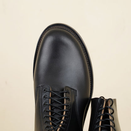 Viberg N1 Boots – Nero Vacchetta Lucida Horsebutt