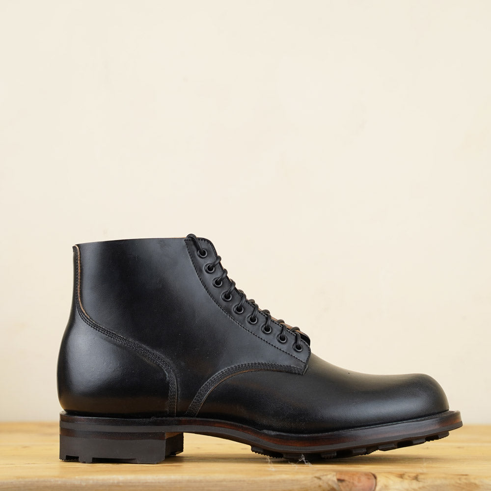 Viberg N1 Boots – Nero Vacchetta Lucida Horsebutt