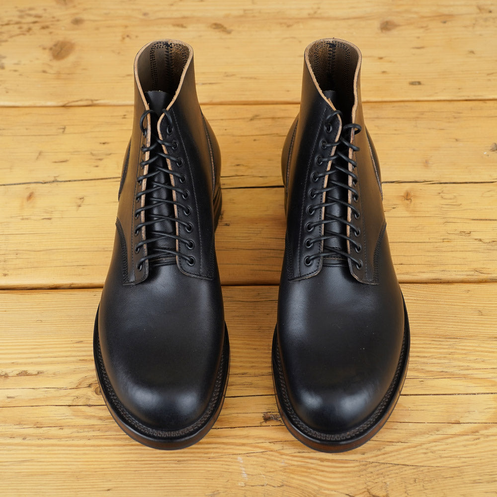 Viberg N1 Boots – Nero Vacchetta Lucida Horsebutt