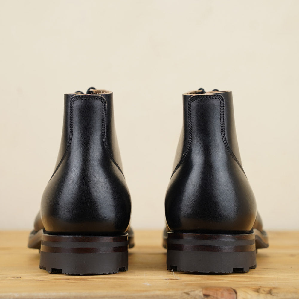 Viberg N1 Boots – Nero Vacchetta Lucida Horsebutt