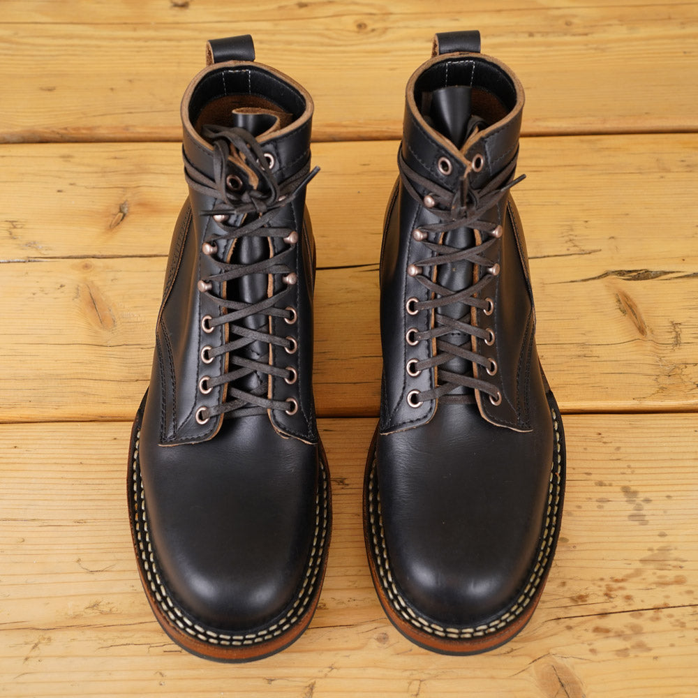 White's 350 Cruiser Boots - Black Double Shot Leather