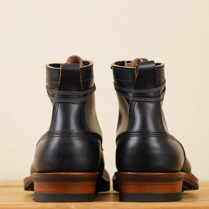 White's 350 Cruiser Boots - Black Double Shot Leather