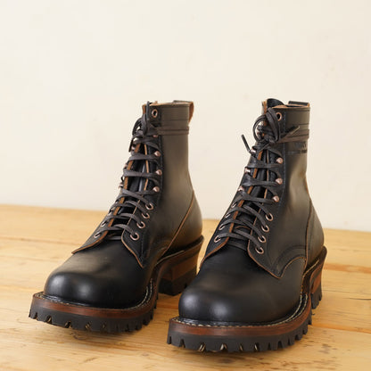 White's C355 Logger Boots - Black Double Shot Leather