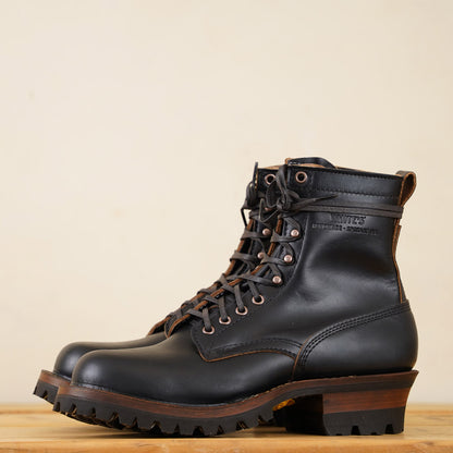 White's C355 Logger Boots - Black Double Shot Leather