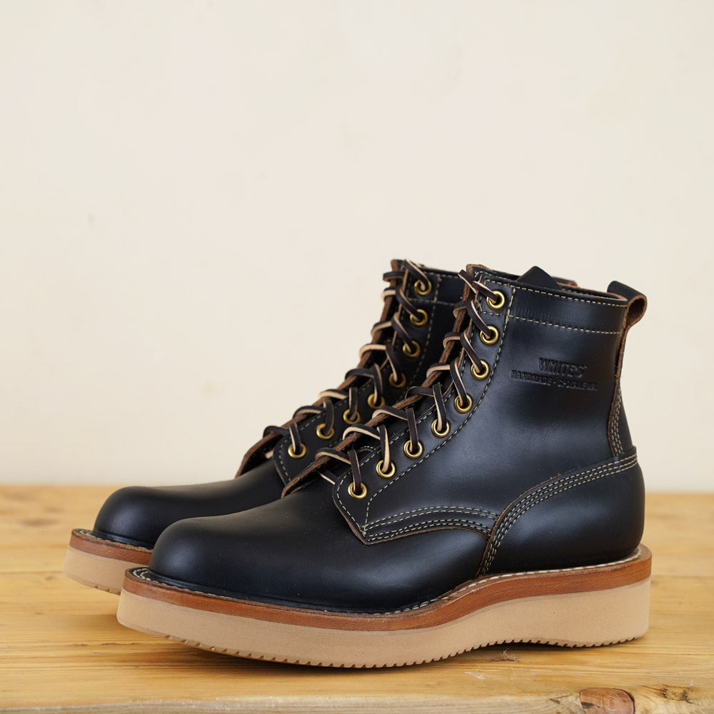 White's C350-CS Rambler Boots - Black Double Shot Leather