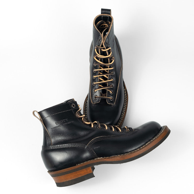 White's 350 Cutter Boots - Black CXL Leather