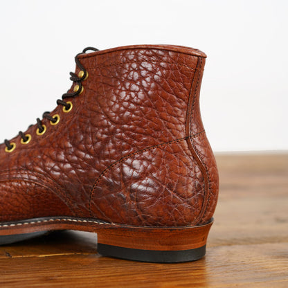 Y'2 BS-02 Work Boots Brown Bull Hide