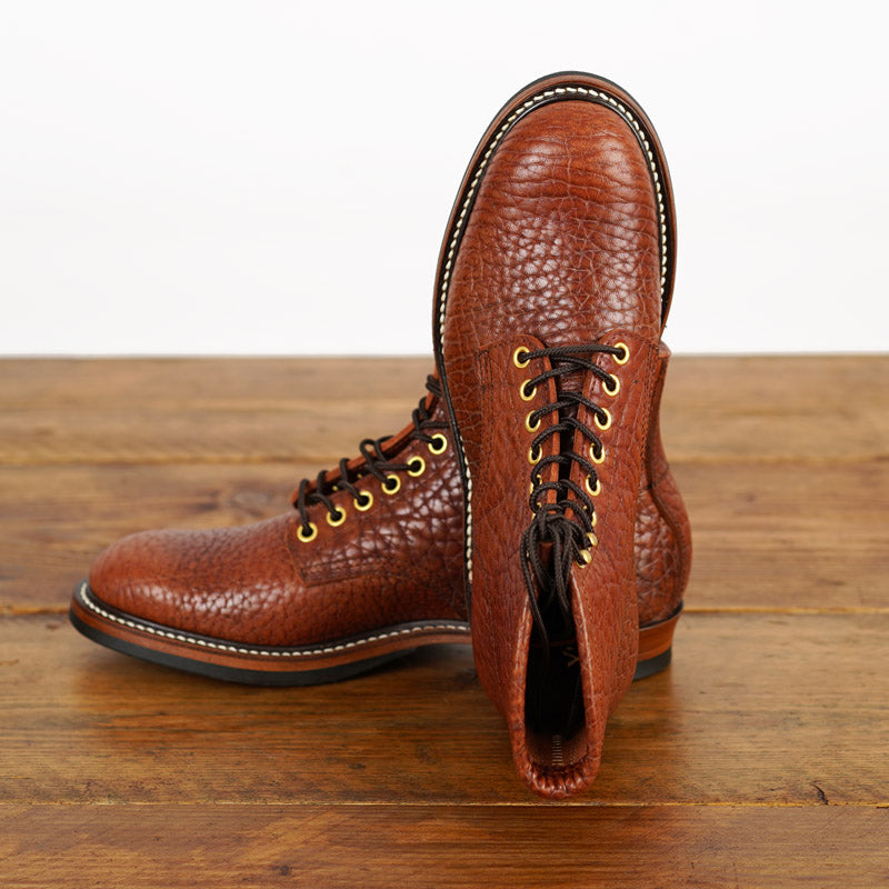 Y'2 BS-02 Work Boots Brown Bull Hide