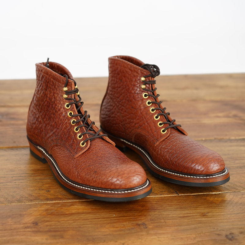 Y'2 BS-02 Work Boots Brown Bull Hide