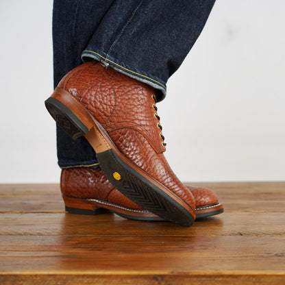 Y'2 BS-02 Work Boots Brown Bull Hide