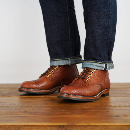 Y'2 BS-02 Work Boots Brown Bull Hide