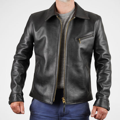 Y'2 Leather Single Riders Jacket ER-42-SP Black