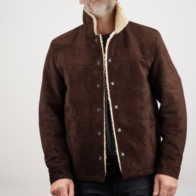 Y'2 Leather WJ-02 Steerhide Western Jacket Brown