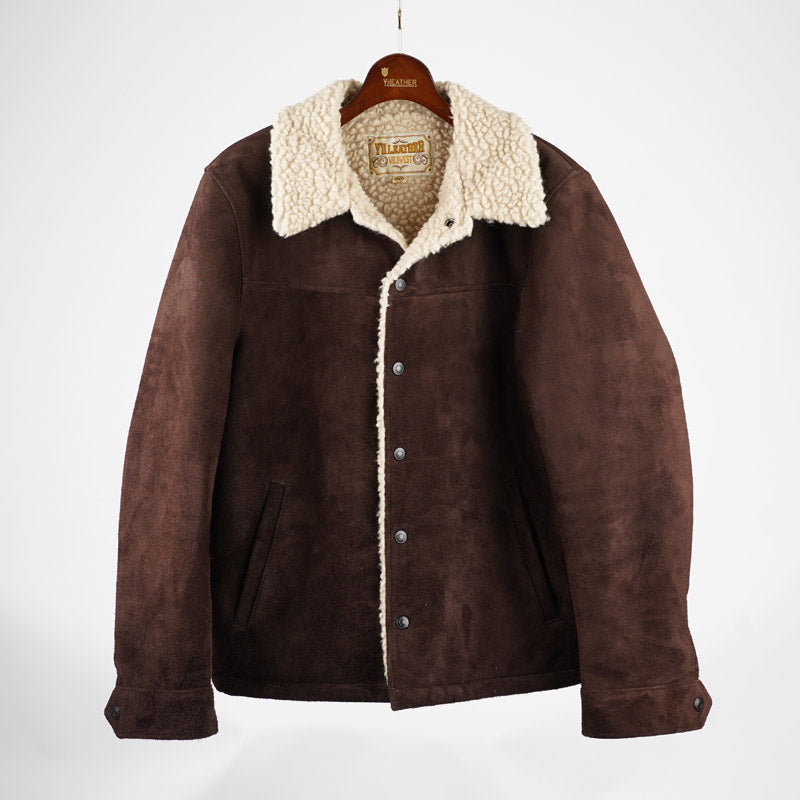 Y'2 Leather WJ-02 Steerhide Western Jacket Brown