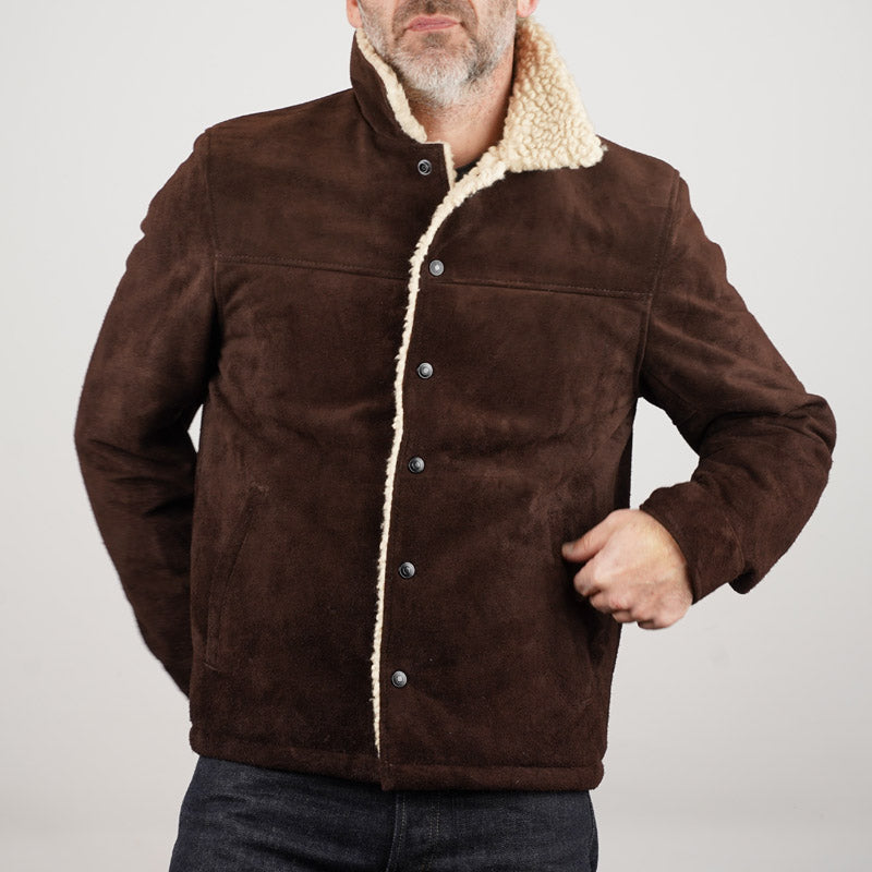 Y'2 Leather WJ-02 Steerhide Western Jacket Brown