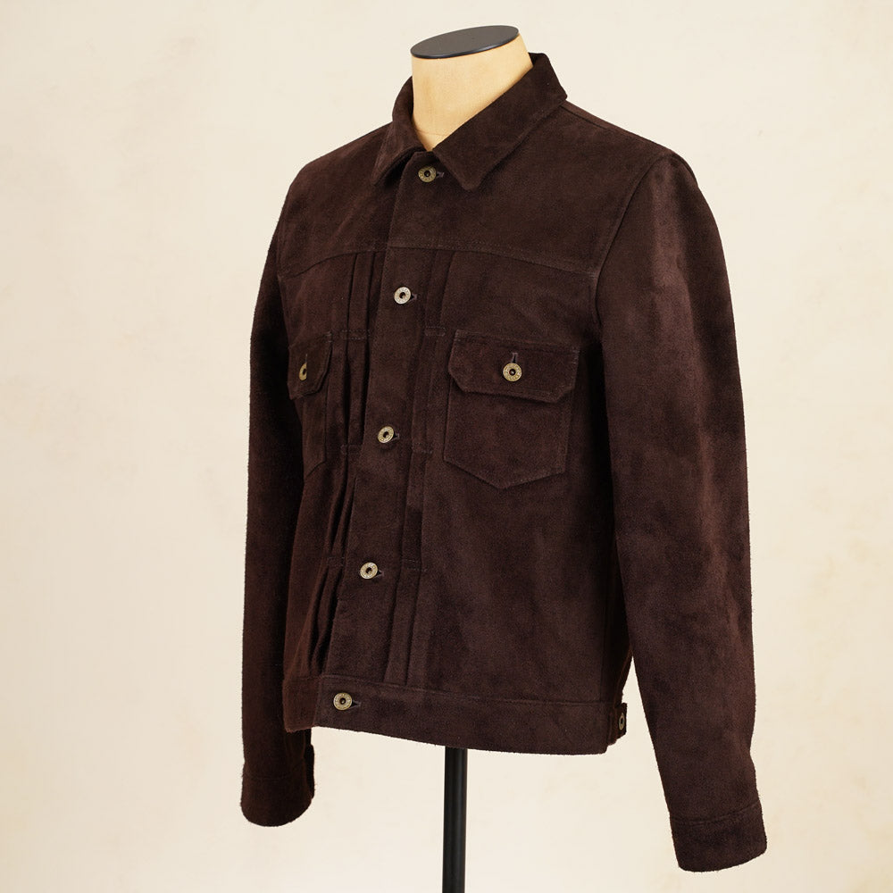 Y’2 Leather – TB-141 – Reverse Steerhide Brown