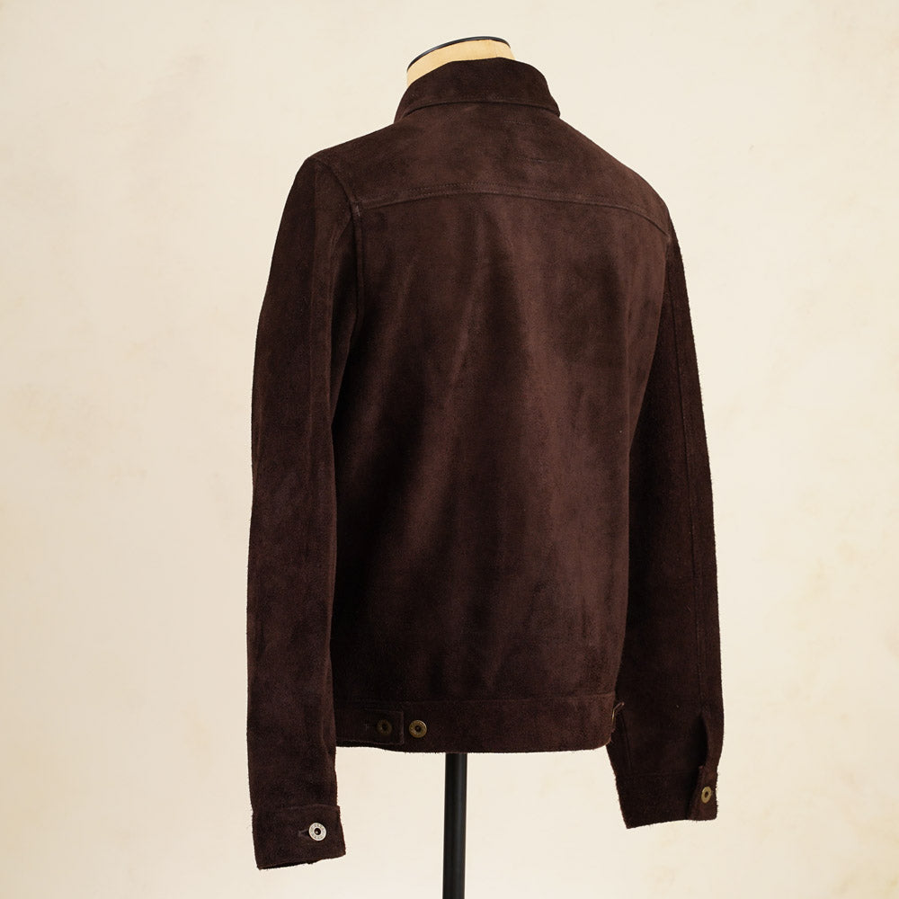 Y’2 Leather – TB-141 – Reverse Steerhide Brown