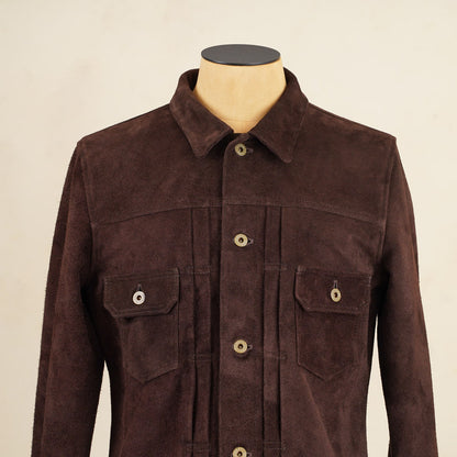 Y’2 Leather – TB-141 – Reverse Steerhide Brown