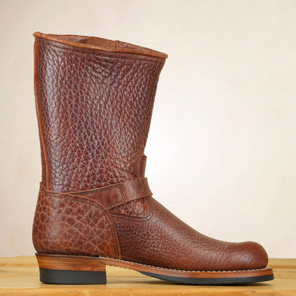 Y'2 BB-01 Engineer Boots - Brown Bullhide