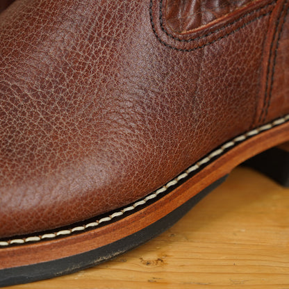 Y'2 BB-01 Engineer Boots - Brown Bullhide