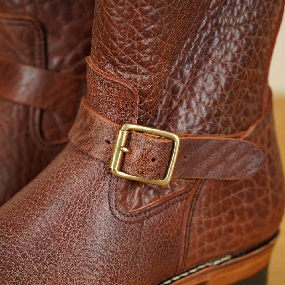 Y'2 BB-01 Engineer Boots - Brown Bullhide