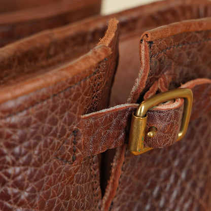 Y'2 BB-01 Engineer Boots - Brown Bullhide