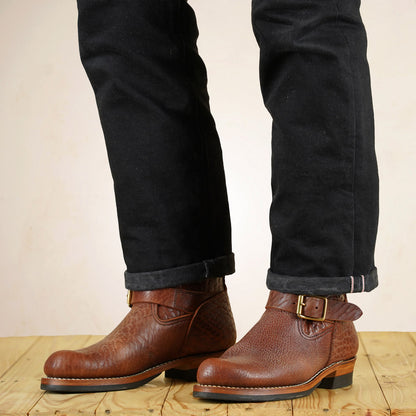 Y'2 BB-01 Engineer Boots - Brown Bullhide